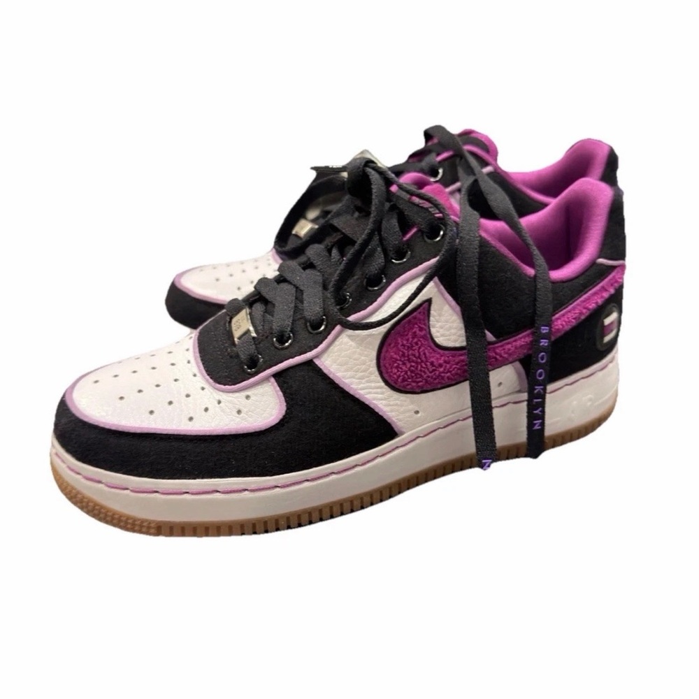 Nike Air Force 1 Low Supreme Black Sneakers *RARE* *BROOKLYN*